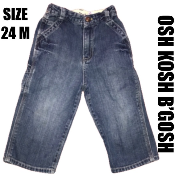 OSH KOSH B’GOSH PAINTER PANT JEANS SIZE 2 TODDLER - Picture 9 of 9